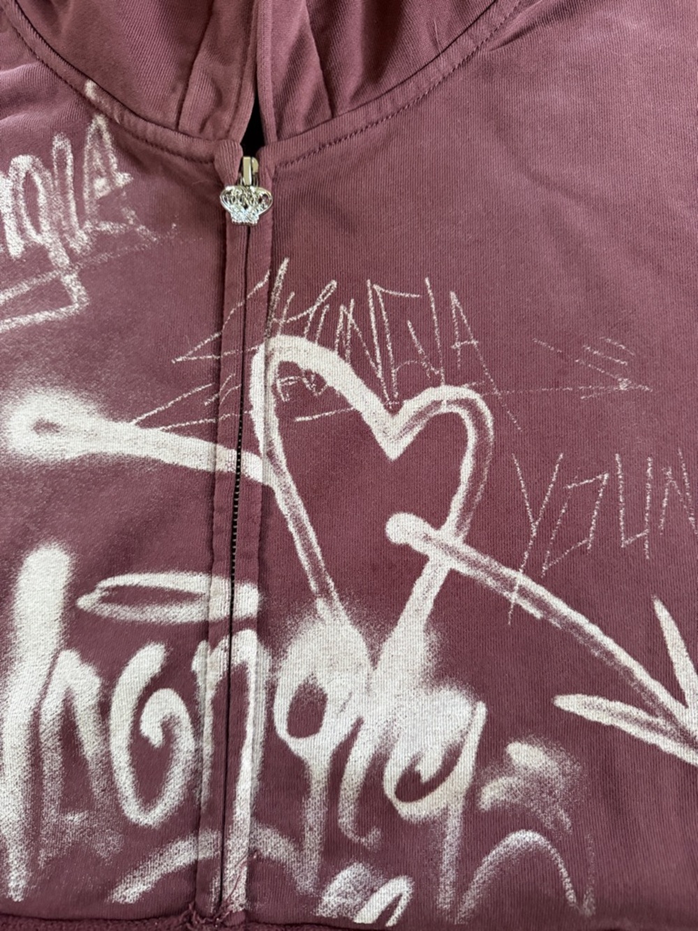 YoungLA Oversized Zipper Jacket - Picture 3 of 4